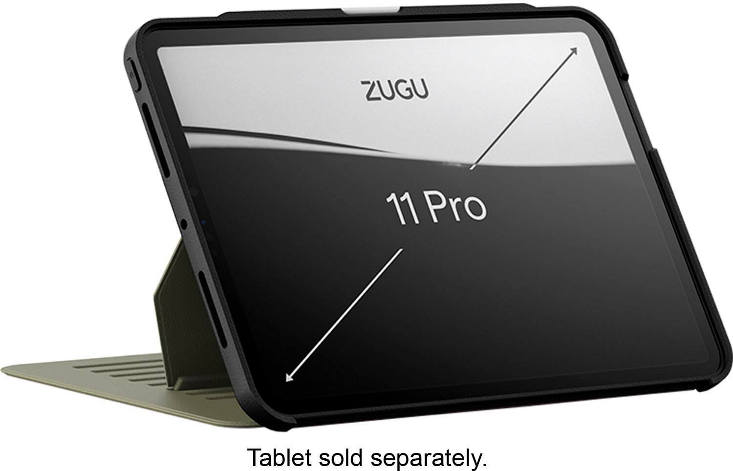 The text on the image reads "ZUGU 11 Pro Tablet sold separately."