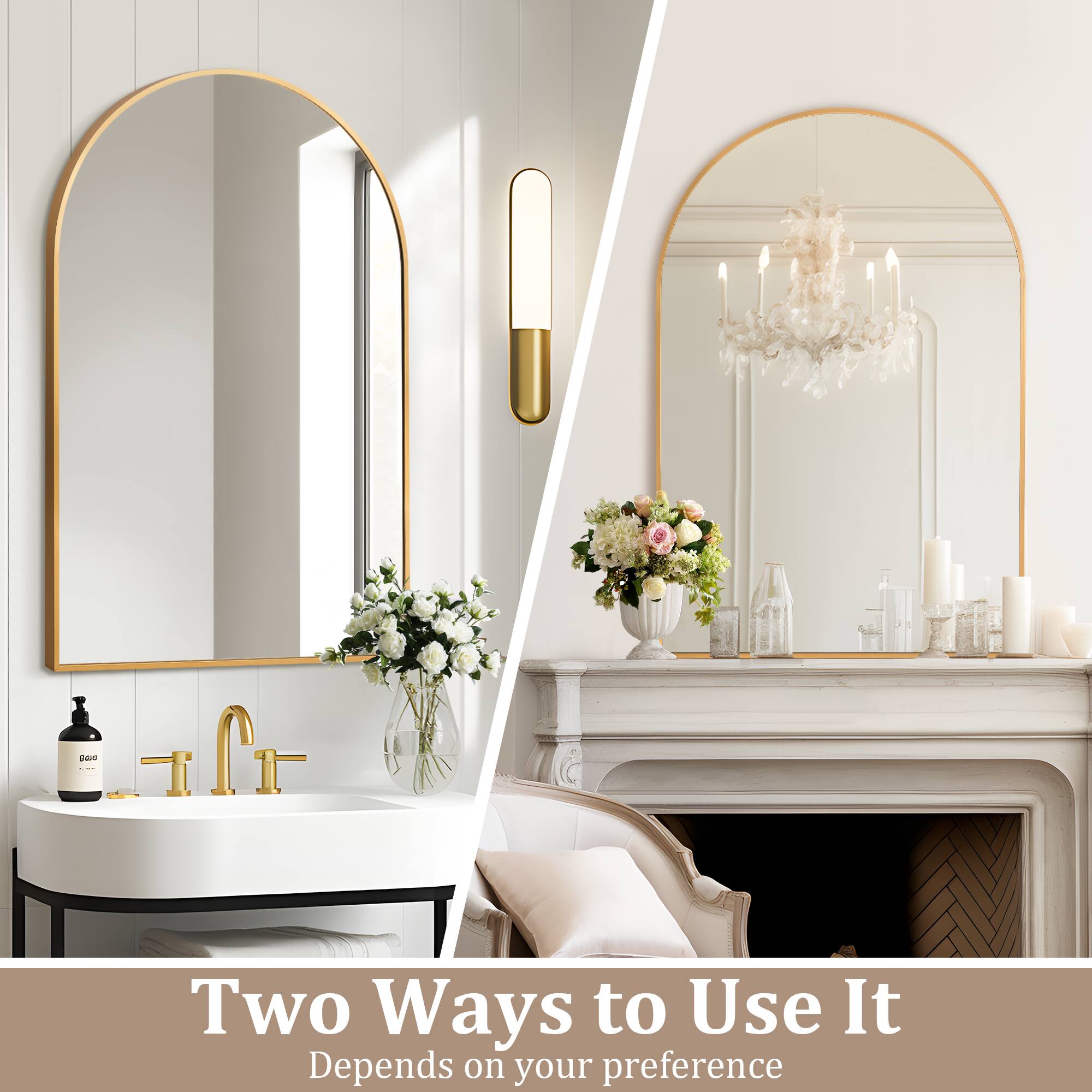 Two Ways to Use It  
Depends on your preference