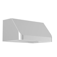 ZLINE - 48" Convertible Vent Under Cabinet Range Hood in Stainless Steel - Brushed Stainless Steel - Front_Zoom