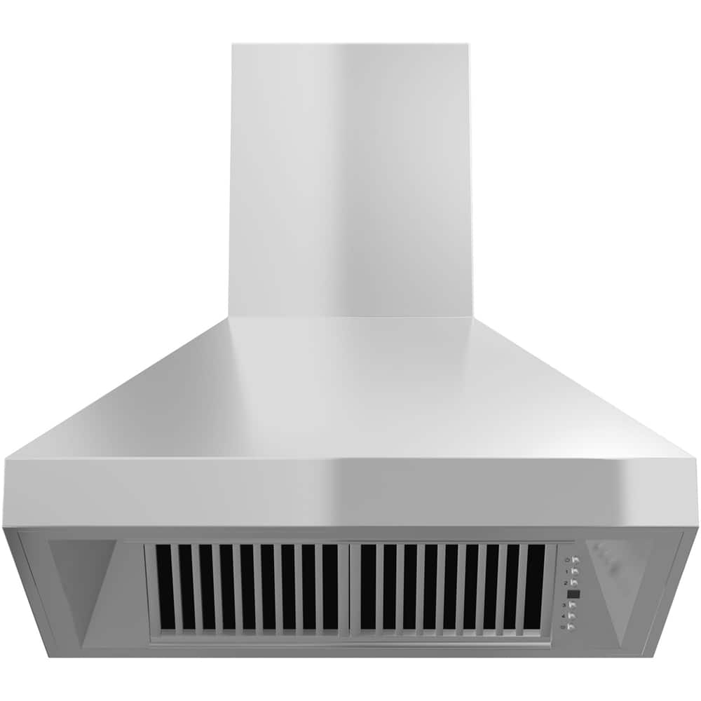 ZLINE 60 inches Externally Vented Wall Range Hood Stainless Steel 597 ...