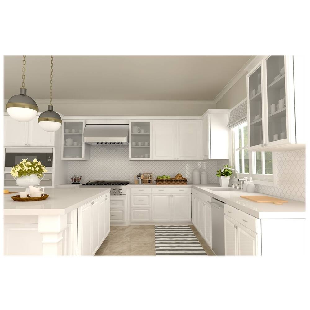 Best Buy ZLINE 42" Externally Vented Range Hood Brushed stainless