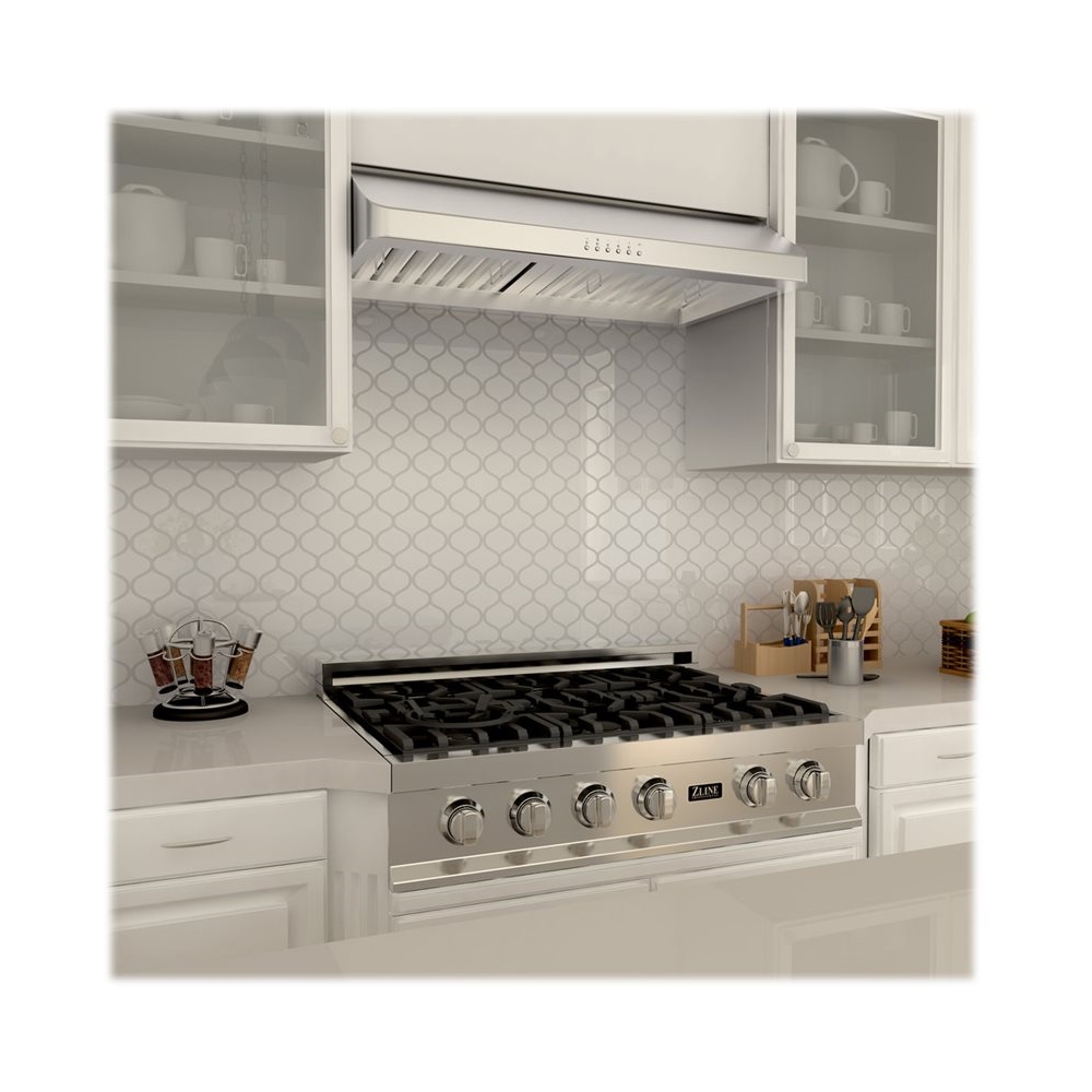 ZLINE 30 Externally Vented Range Hood Brushed Stainless Steel