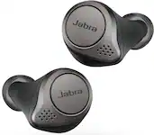 Jabra Elite 75t True Wireless Active Noise Cancelling In Ear Headphones Titanium Black 100 99090000 02 Best Buy