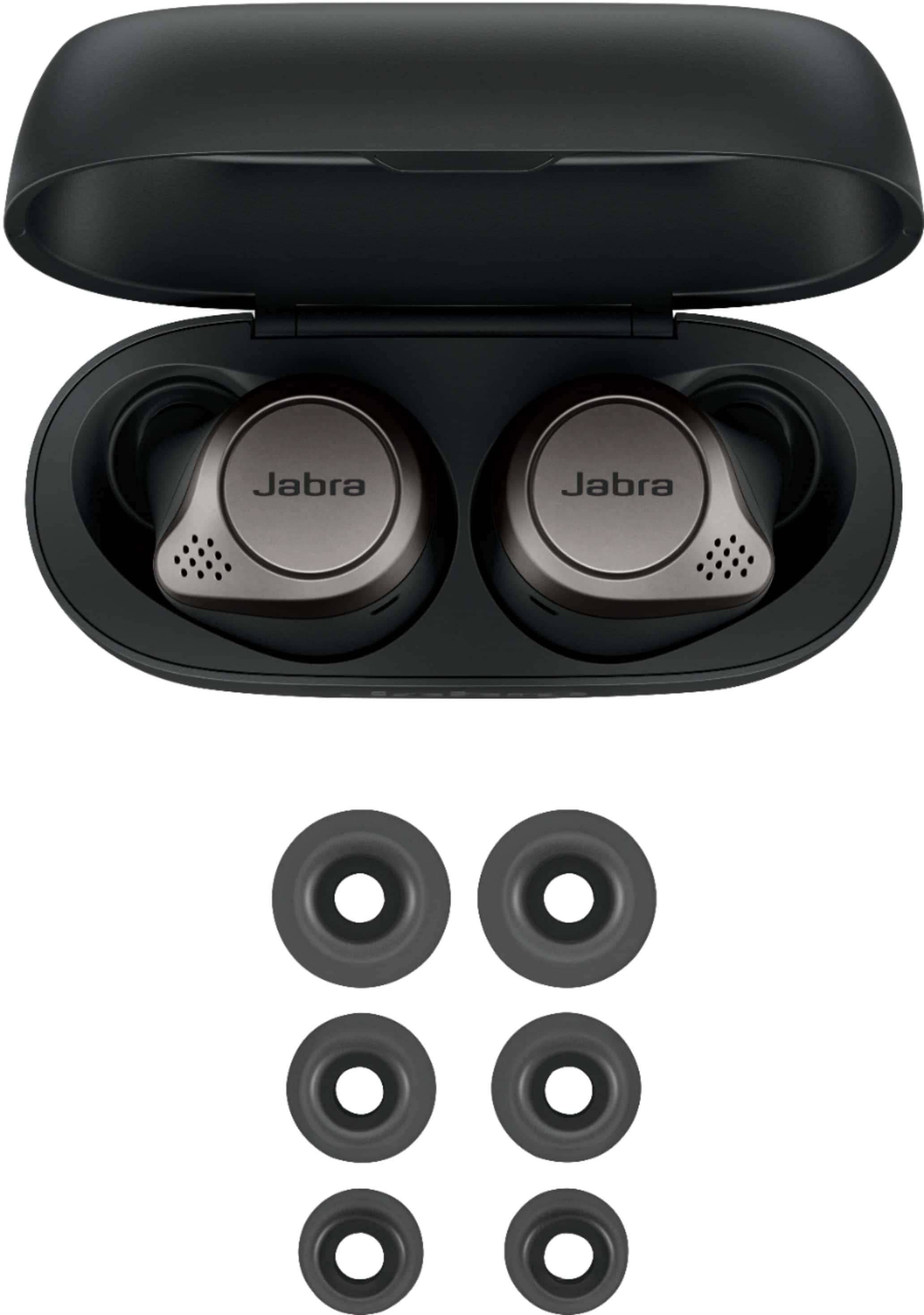 Jabra Elite 5 true wireless in-ear høretelefoner (titanium black)