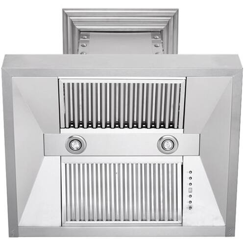 ZLINE - Designer 30" Externally Vented Range Hood - Stainless steel