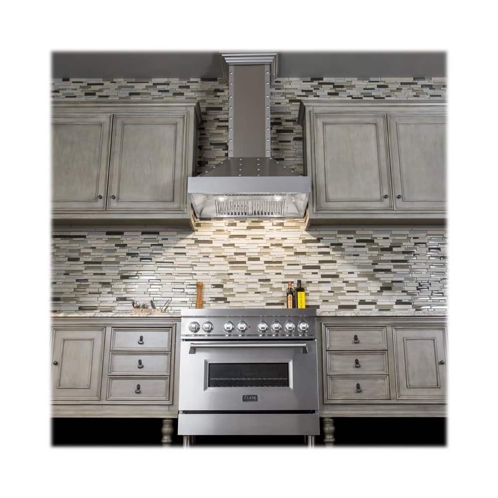 Best Buy ZLINE Designer 30" Externally Vented Range Hood Stainless