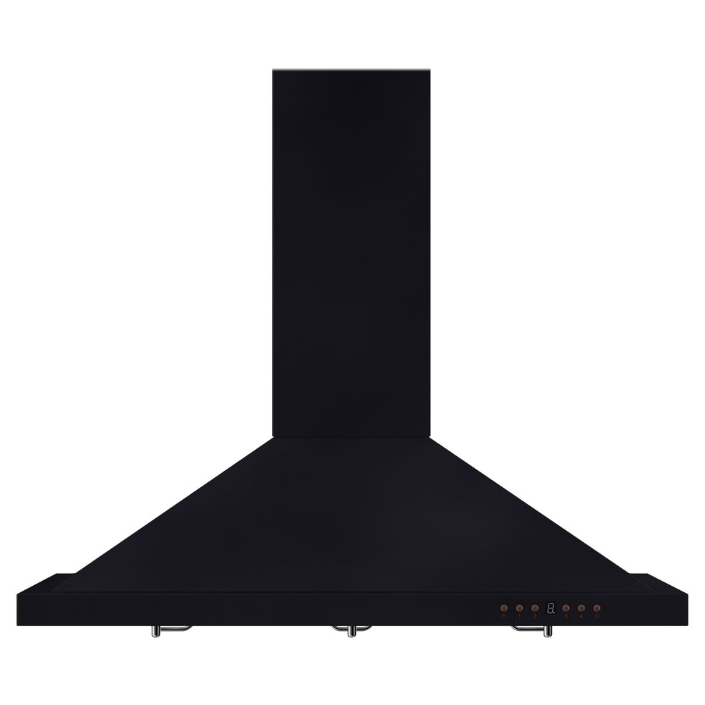 ZLINE – Designer Copper 48″ Externally Vented Range Hood – Oil-Rubbed Bronze With Copper Accents