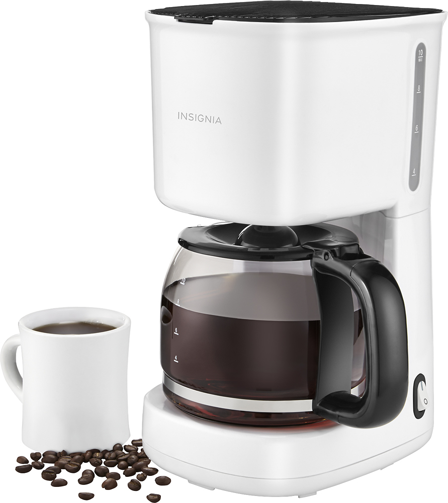 Best Buy: Insignia™ 10-Cup Coffeemaker Pink NS-CM10PK6