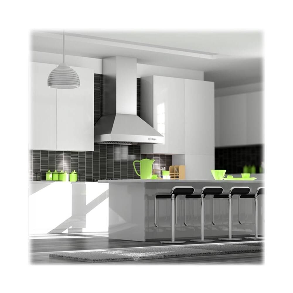 ZLINE 42 inches Externally Vented Wall Range Hood Stainless Steel 697