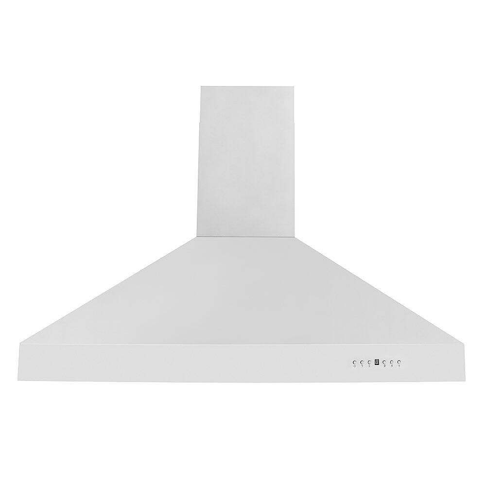 Left View: ZLINE - Professional 48" Externally Vented Range Hood - Stainless steel