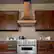 Alt View 16. ZLINE - Designer 30" Externally Vented Range Hood - Hand Hammered Copper.