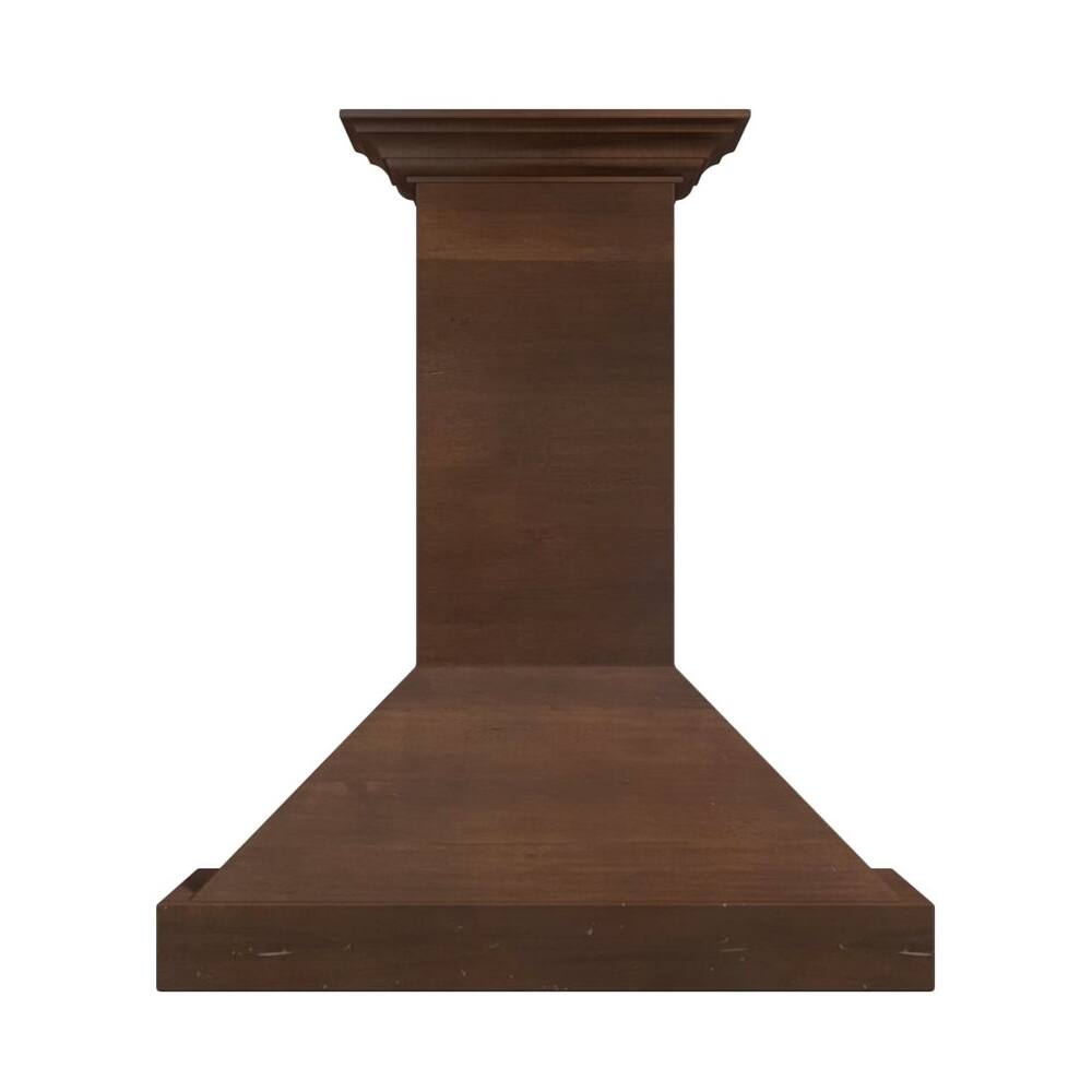 ZLINE - 30 inches - Externally Vented - Wall Range Hood - Walnut/Antigua