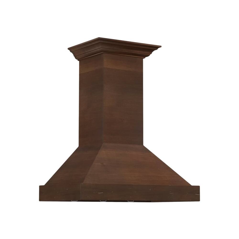 Alt View 12. ZLINE - Designer Wood 30" Externally Vented Range Hood - Walnut/Antigua.