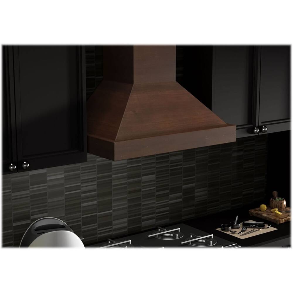 ZLINE 36 inches Externally Vented Wall Range Hood Walnut/Antigua KBRR