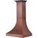 Alt View 11. ZLINE - Designer Copper 48" Externally Vented Range Hood - Hand Hammered Copper.
