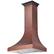 Alt View 12. ZLINE - Designer Copper 48" Externally Vented Range Hood - Hand Hammered Copper.