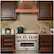Alt View 18. ZLINE - Designer Copper 48" Externally Vented Range Hood - Hand Hammered Copper.