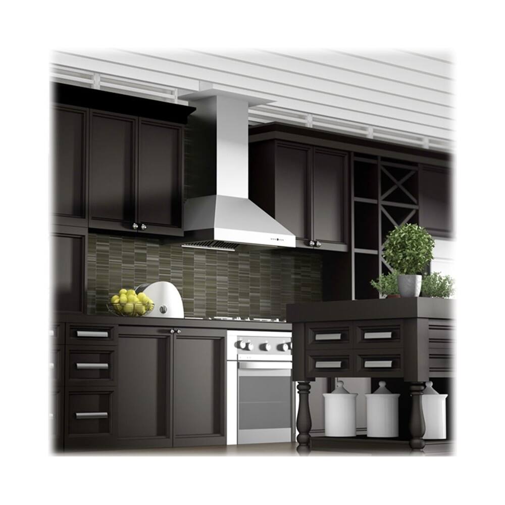 ZLINE 36 inches Externally Vented Wall Range Hood Stainless Steel 697
