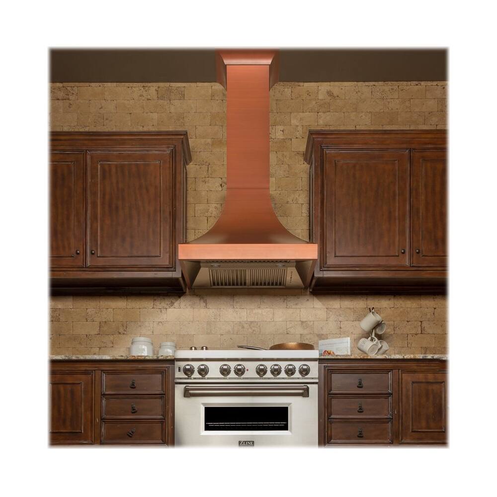 ZLINE Designer 36" Externally Vented Range Hood Copper 8632C36 Best Buy