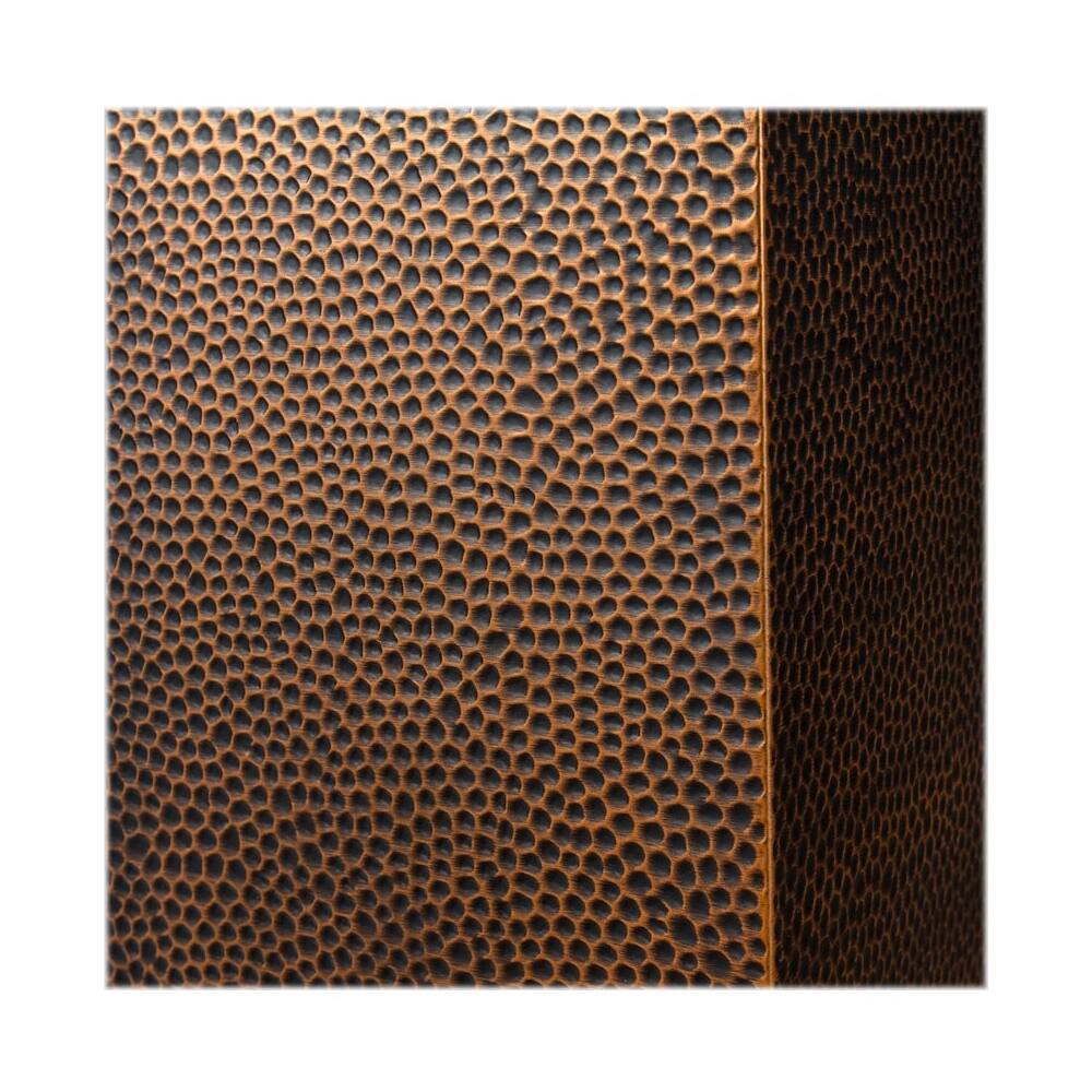 Alt View 14. ZLINE - Designer Copper 36" Externally Vented Range Hood - Hand Hammered Copper.