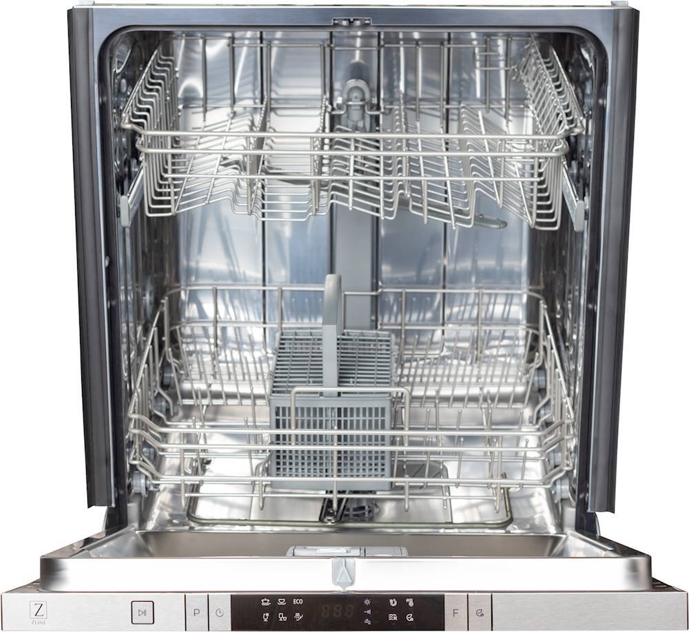 Best Buy ZLINE 24" Compact Top Control BuiltIn Dishwasher with Stainless Steel Tub, 40 dBa