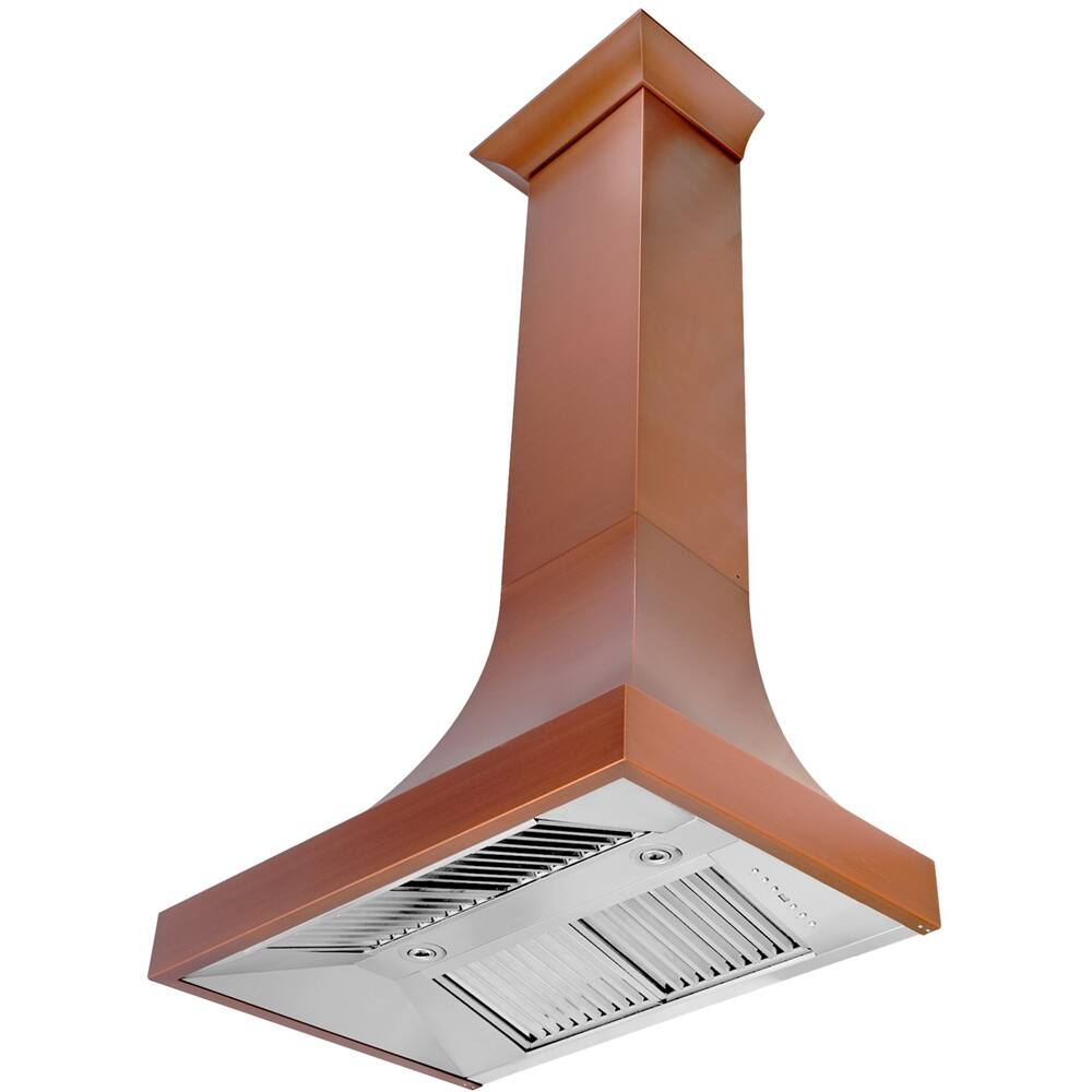 Best Buy ZLINE Designer Copper 42" Externally Vented Range Hood Copper