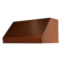 ZLINE - Designer Copper 30" Externally Vented Range Hood - Baked Copper - Front_Zoom