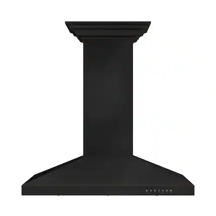 Front. ZLINE - Designer Copper 36" Externally Vented Range Hood - Stainless Steel.