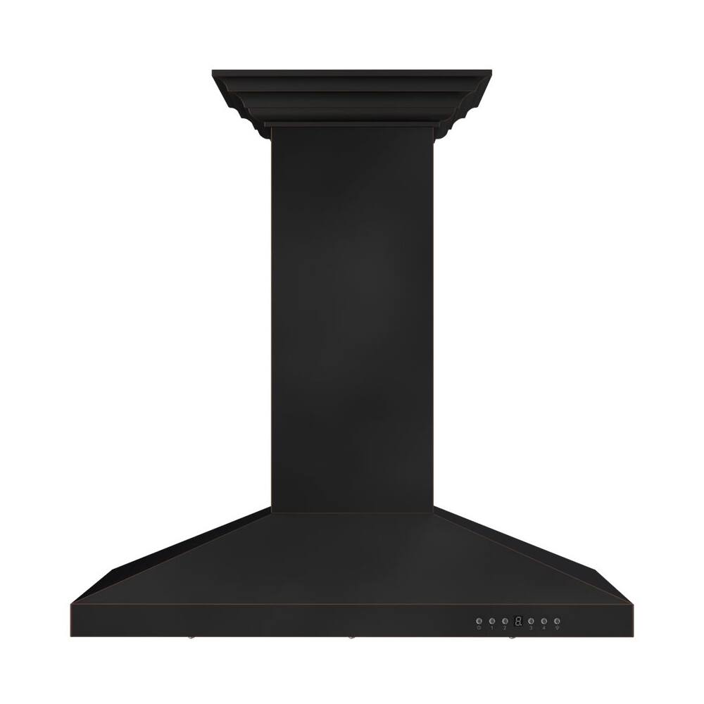 ZLINE - 36 inches - Externally Vented - Island Range Hood - Stainless Steel