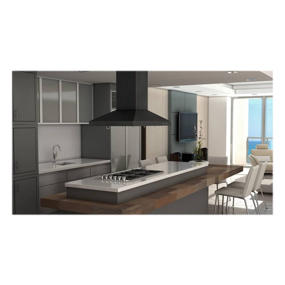 Alt View 17. ZLINE - Designer Copper 36" Externally Vented Range Hood - Stainless Steel.