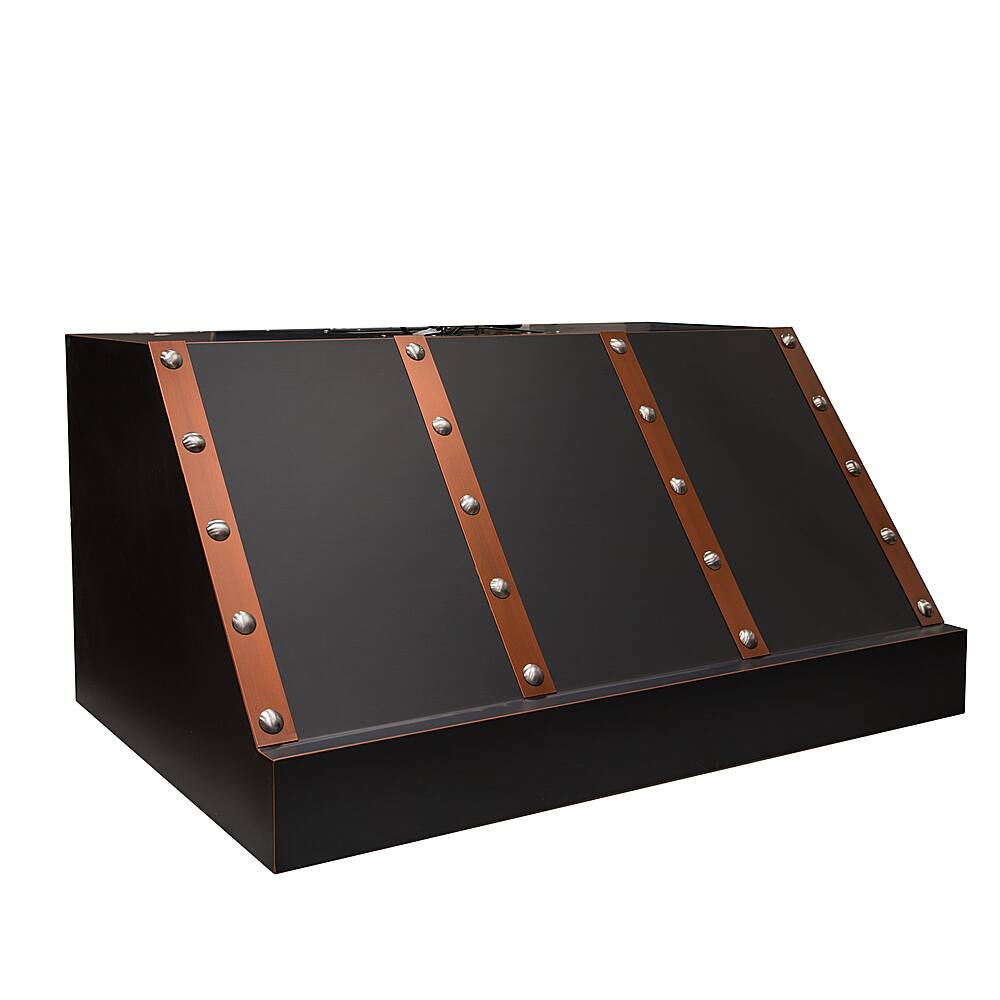 Front. ZLINE - ZLINE 30" Designer Series Under Cabinet Range Hood (435-BXCCS-30) - Oil-Rubbed Bronze.