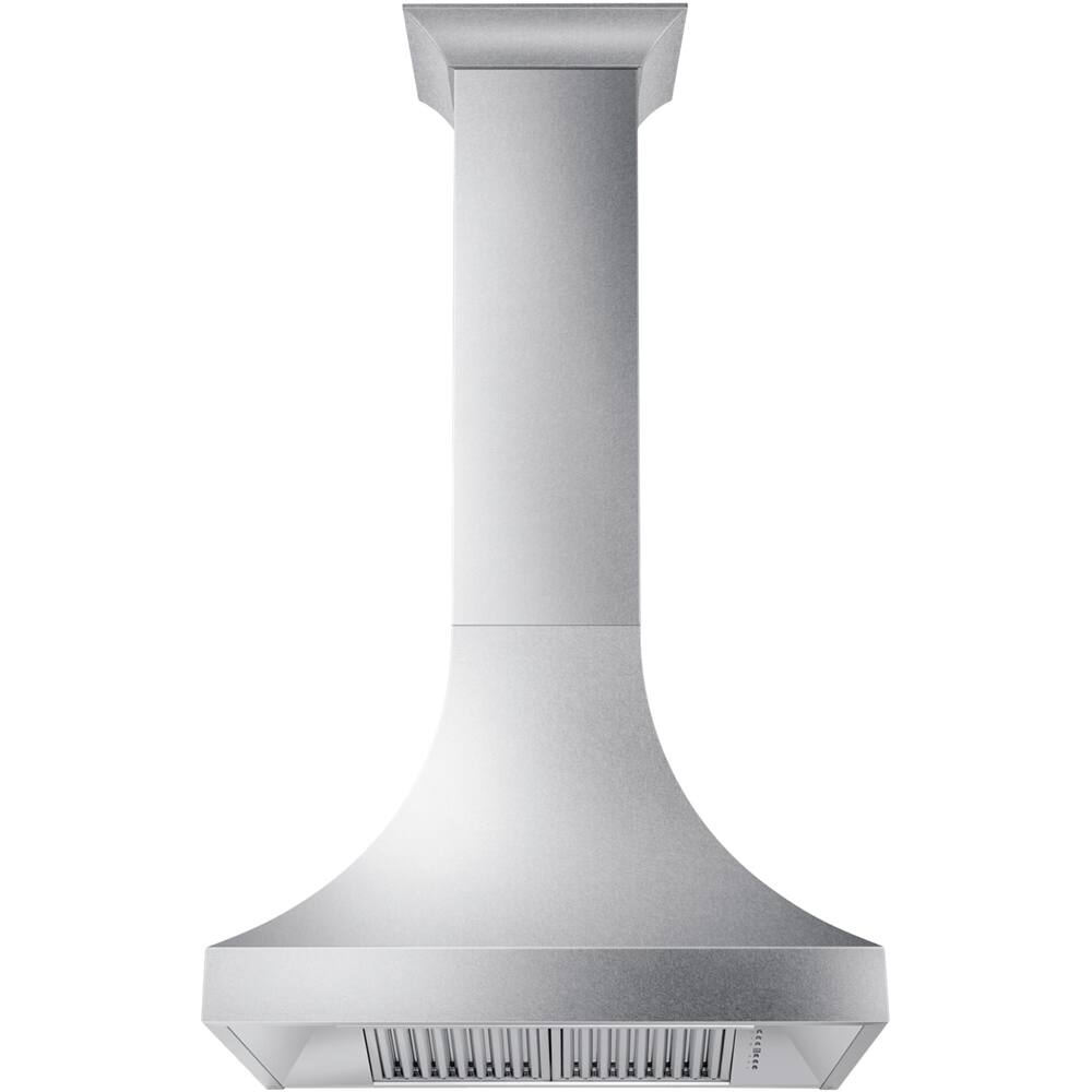 Alt View 14. ZLINE - 48" Designer Series Fingerprint Resistant Stainless Steel Ducted Wall Range Hood (8632S-48) - Snow Stainless.