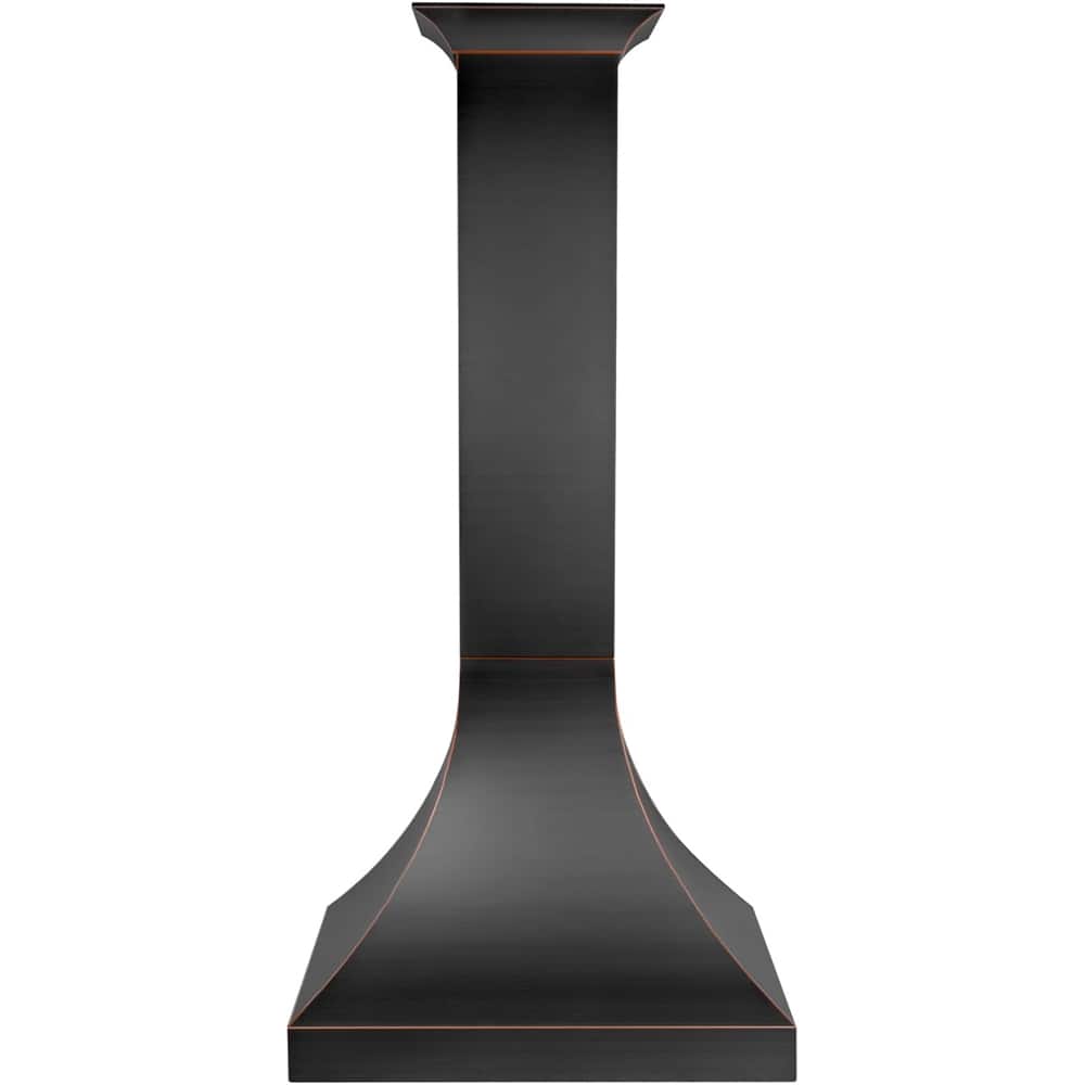 Front. ZLINE - Designer 36" Externally Vented Range Hood - Oil-Rubbed Bronze.