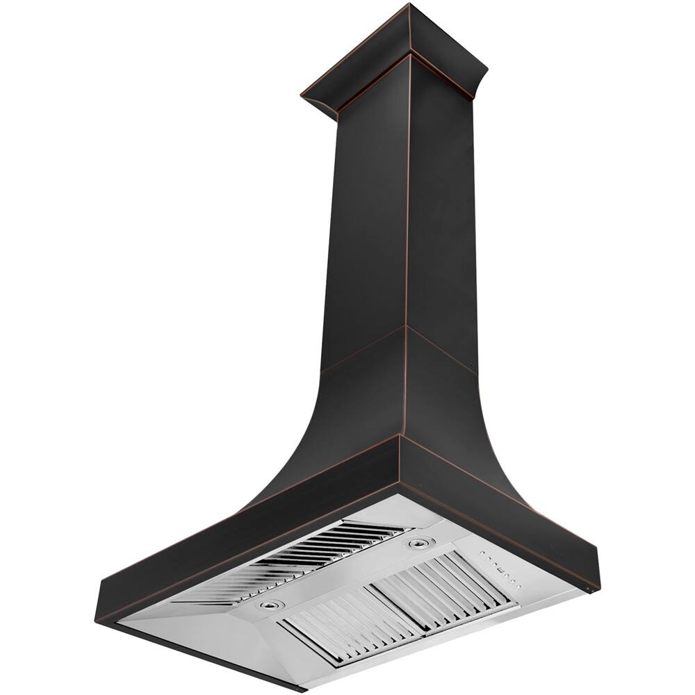 Alt View 12. ZLINE - Designer 36" Externally Vented Range Hood - Oil-Rubbed Bronze.