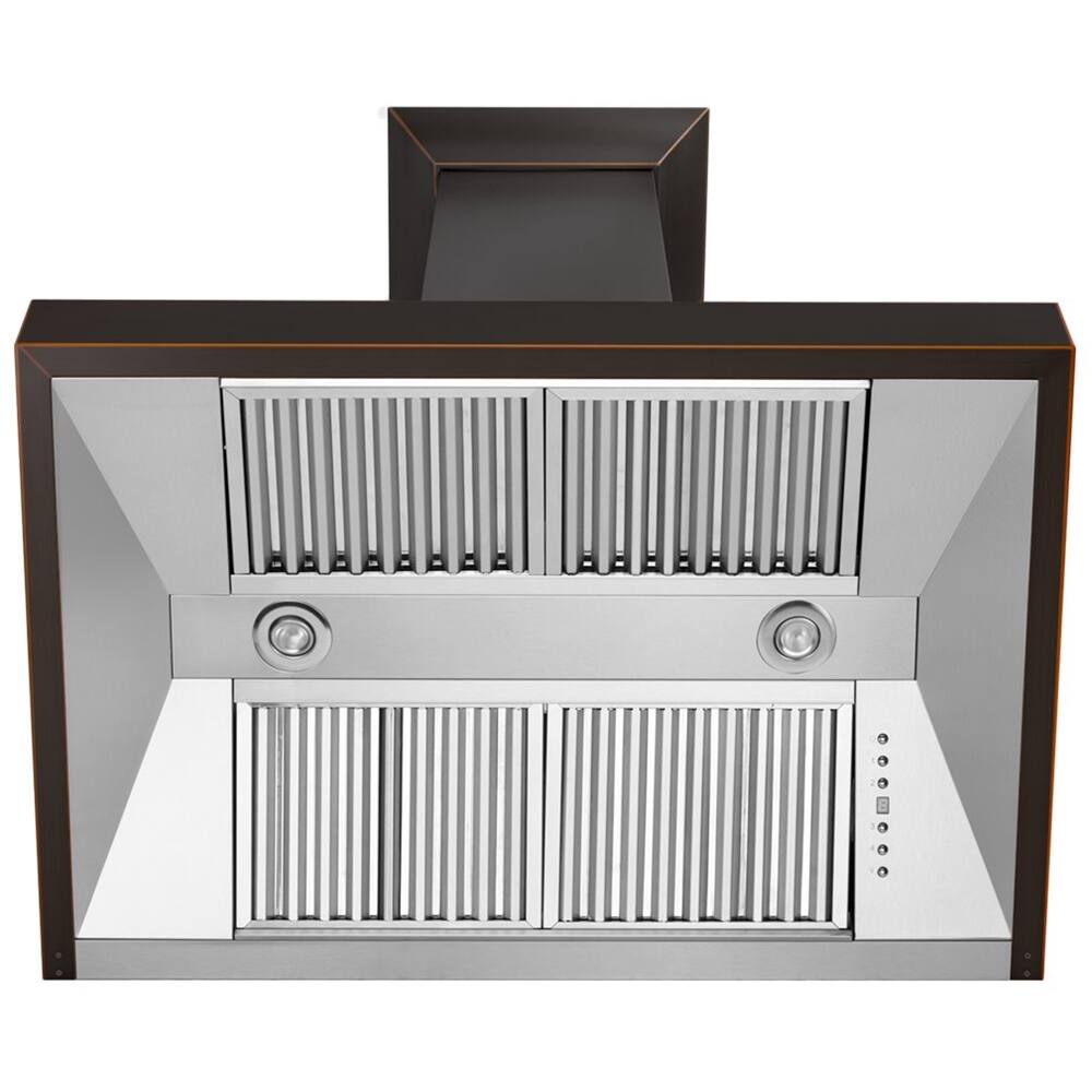 Alt View 13. ZLINE - Designer 36" Externally Vented Range Hood - Oil-Rubbed Bronze.