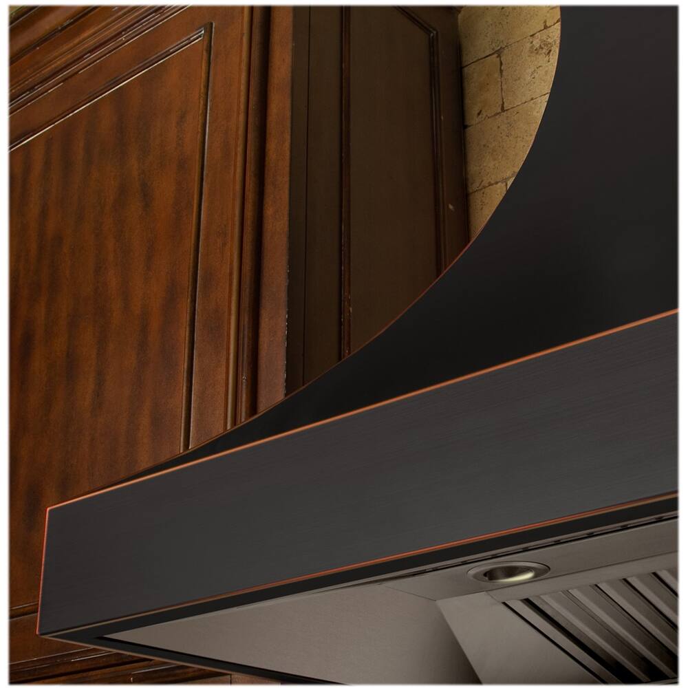 Alt View 18. ZLINE - Designer 36" Externally Vented Range Hood - Oil-Rubbed Bronze.