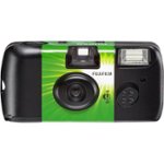 Front Zoom. Fujifilm - QuickSnap Disposable Film Camera - Green.