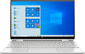 HP - Spectre x360 2-in-1 13.3" Laptop - Intel Core i7 - 8GB Memory - 512GB SSD + 32GB Optane - Natural Silver, Aluminum Stamping Base - Front_Zoom