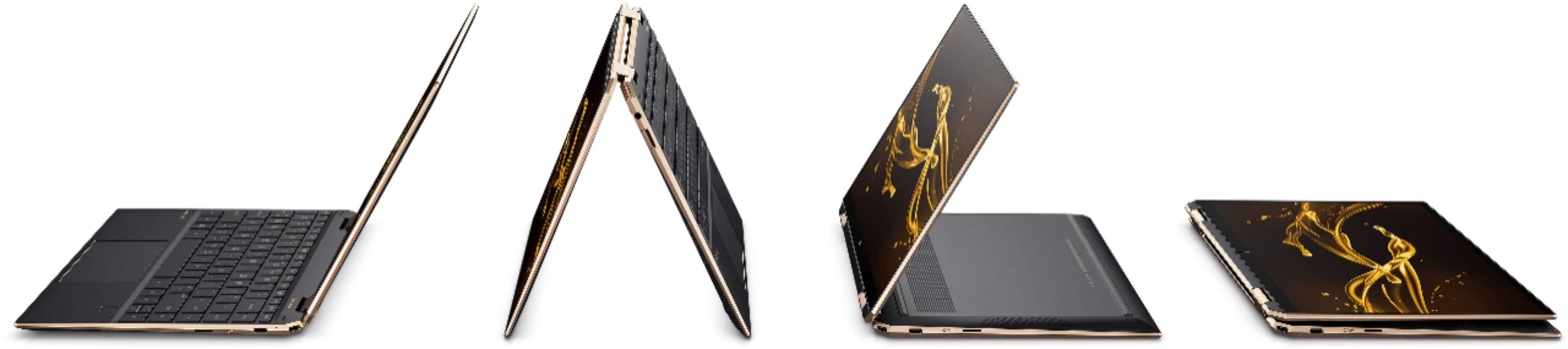 Alt View 3. HP - Spectre x360 2-in-1 13.3" 4K OLED Ultra HD Touch-Screen Laptop - Intel Core i7 - 16GB Memory - 1TB SSD + 32GB Optane.