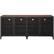 Front. Walker Edison - Industrial Mesh Metal TV Stand Cabinet for Most Flat-Panel TVs Up to 70" - Dark Walnut.