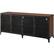 Alt View 11. Walker Edison - Industrial Mesh Metal TV Stand Cabinet for Most Flat-Panel TVs Up to 70" - Dark Walnut.