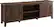 Angle. Walker Edison - 70" Modern Farmhouse Simple Grooved Door TV Stand for most TVs up to 80" - Dark Walnut.