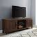 Alt View 12. Walker Edison - 70" Modern Farmhouse Simple Grooved Door TV Stand for most TVs up to 80" - Dark Walnut.