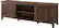 Left. Walker Edison - 70" Modern Farmhouse Simple Grooved Door TV Stand for most TVs up to 80" - Dark Walnut.