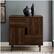 Alt View 14. Walker Edison - 30" Modern Color Pop Accent Cabinet - Dark Walnut/Navy.