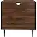 Alt View 18. Walker Edison - 25" Modern Storage Side Table - Dark Walnut.
