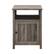 Front. Walker Edison - Farmhouse Groove Door Side Table Cabinet - Gray Wash.