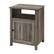 Left. Walker Edison - Farmhouse Groove Door Side Table Cabinet - Gray Wash.