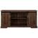 Front. Walker Edison - Modern Beadboard TV Stand Cabinet for Most Flat-Panel TVs Up to 65" - Dark Walnut.
