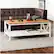 Alt View 12. Walker Edison - Rectangular Farmhouse Solid Pine Wood Coffee Table - White Wash/Rustic Oak.